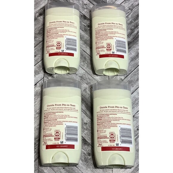 4 Old Spice Total Body Deodorant Stick Black Cherry & Bourbon Scented 3oz - Picture 4 of 4